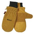 Kinco M Pigskin Leather Black/Gold Ski Gloves 901T-M